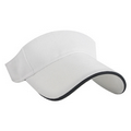 Nu-Fit  A Pique Mesh Spandex Fitted Visor